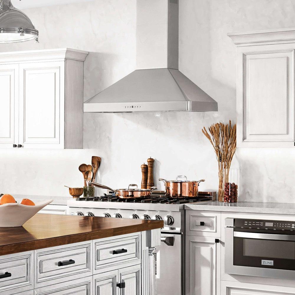 ZLINE 36 in. Convertible Vent Wall Mount Range Hood in Stainless Steel (KF2-36)