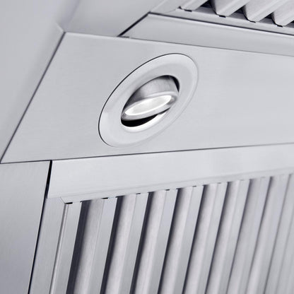 ZLINE 36 in. Professional Convertible Vent Wall Mount Range Hood in Stainless Steel (587-36)
