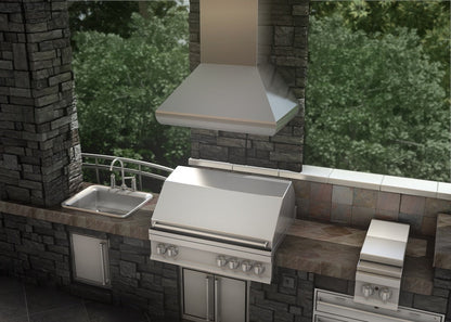 ZLINE 36 in. Professional Ducted Wall Mount Range Hood in Stainless Steel (687-36)