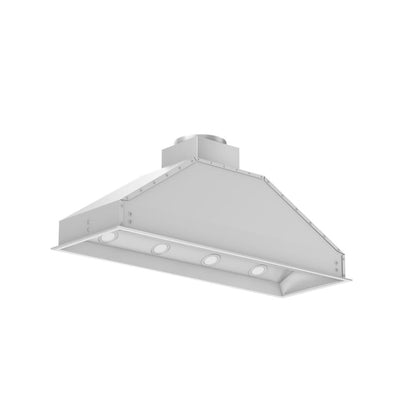 ZLINE 46 in. Ducted Wall Mount Range Hood Insert in Outdoor Approved Stainless Steel (695-304-46)