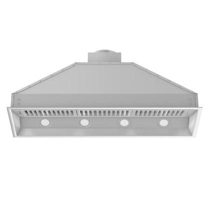 ZLINE 46 in. Ducted Wall Mount Range Hood Insert in Outdoor Approved Stainless Steel (695-304-46)