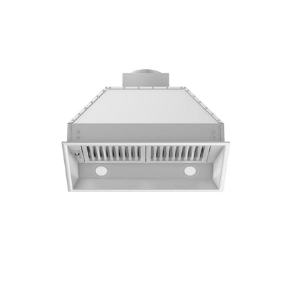 ZLINE 28 in. Ducted Wall Mount Range Hood Insert in Stainless Steel (698-28)