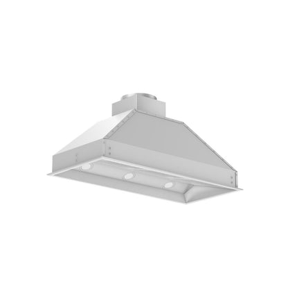 ZLINE 40 in. Ducted Wall Mount Range Hood Insert in Outdoor Approved Stainless Steel (698-304-40)