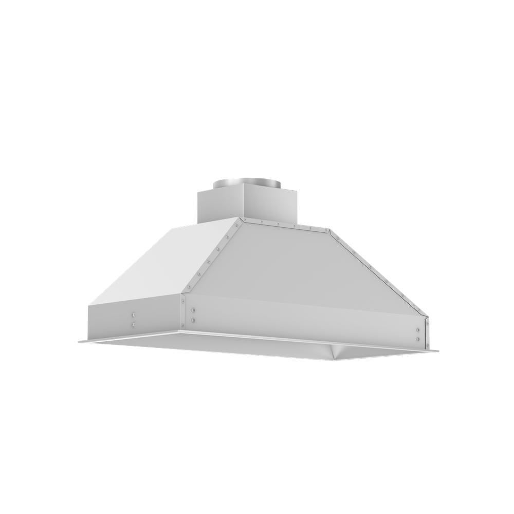 ZLINE 40 in. Ducted Wall Mount Range Hood Insert in Stainless Steel (698-40)
