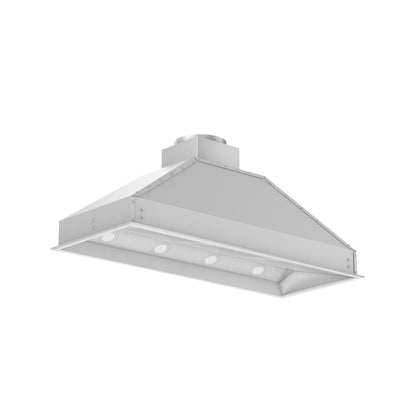ZLINE 46 in. Ducted Wall Mount Range Hood Insert in Outdoor Approved Stainless Steel (698-304-46)