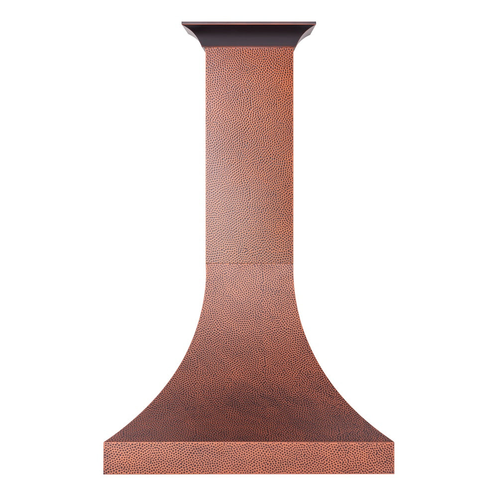 ZLINE 30 in. Designer Series Hand-Hammered Copper Finish Ducted Wall Range Hood (8632H-30)