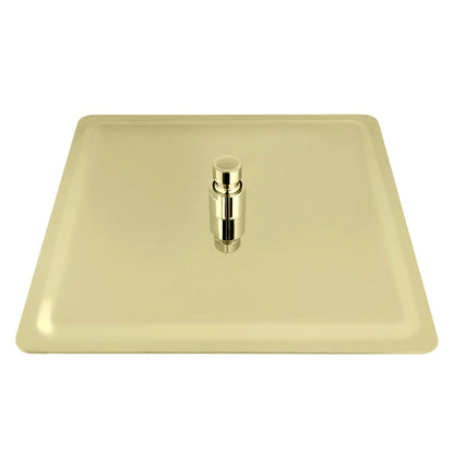 ZLINE Autograph Edition Bliss 12 in. Rainfall Shower Head in Polished Gold (BLS-H12-PG)