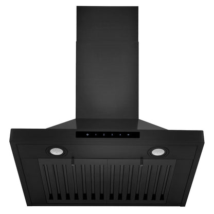 ZLINE 24 in. Convertible Vent Wall Mount Range Hood in Black Stainless Steel (BSKBN-24)