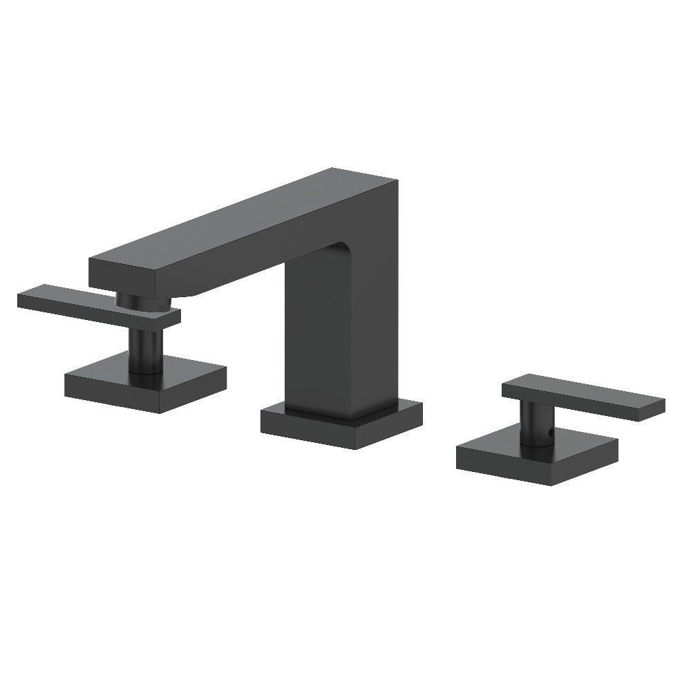 ZLINE Autograph Edition Crystal Bay Widespread Bath Faucet in Matte Black (CBY-BF-MB)