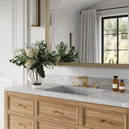 ZLINE Autograph Edition Crystal Bay Widespread Bath Faucet in Champagne Bronze (CBY-BF-CB)