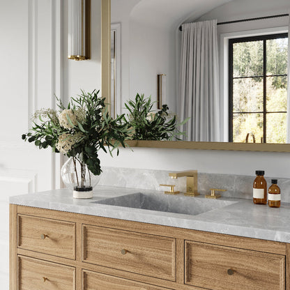 ZLINE Autograph Edition Crystal Bay Widespread Bath Faucet in Champagne Bronze (CBY-BF-CB)