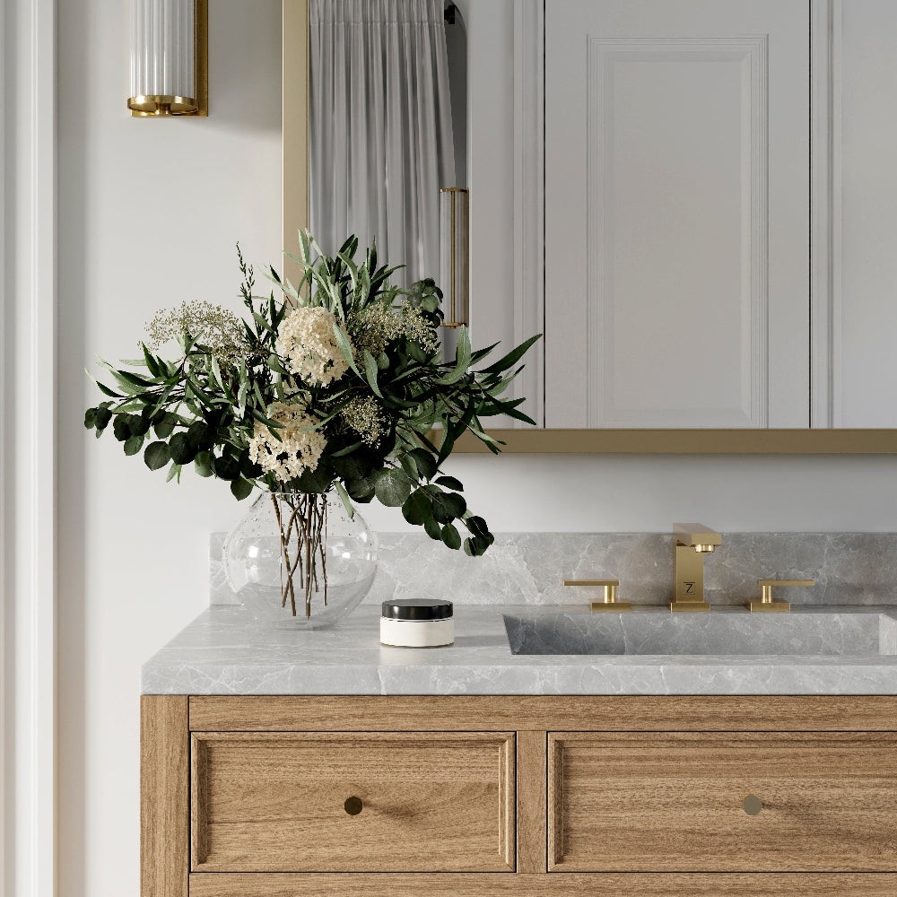 ZLINE Autograph Edition Crystal Bay Widespread Bath Faucet in Polished Gold (CBY-BF-PG)
