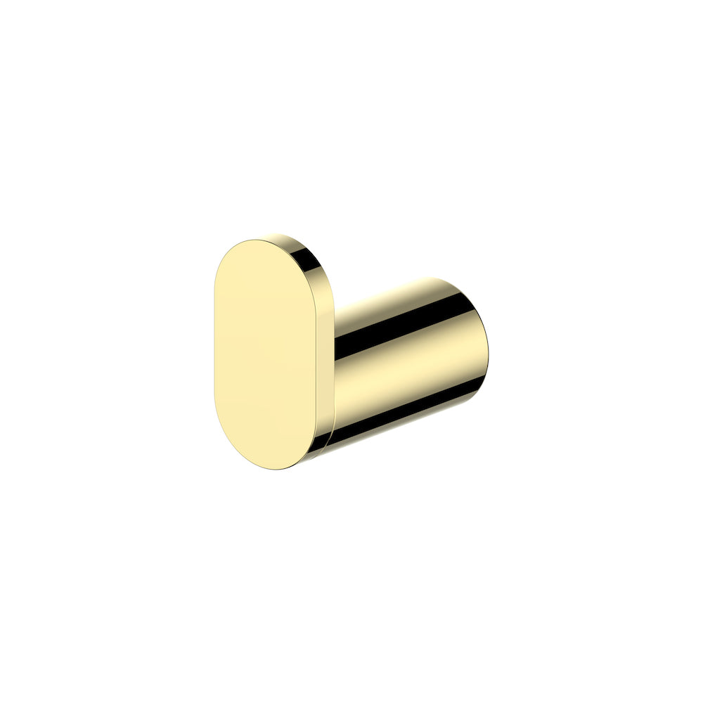 ZLINE Autograph Edition Crystal Bay Towel Hook in Polished Gold (CBY-HK-PG)