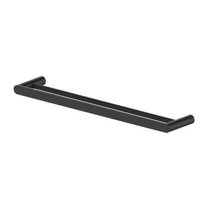 ZLINE Autograph Edition Crystal Bay Double Towel Rail in Matte Black (CBY-TRD-MB)