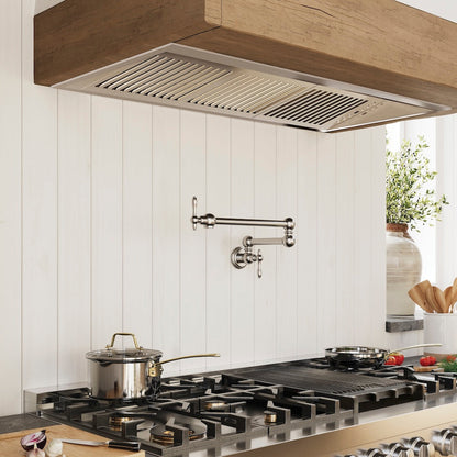 ZLINE 46 in. Ducted Wall Mount Range Hood Insert in Outdoor Approved Stainless Steel (695-304-46)