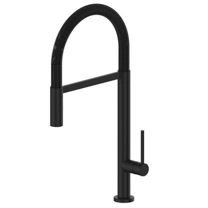 ZLINE Autograph Edition Incline Pull Down Single Handle Kitchen Faucet in Matte Black (INC-KF-MB)