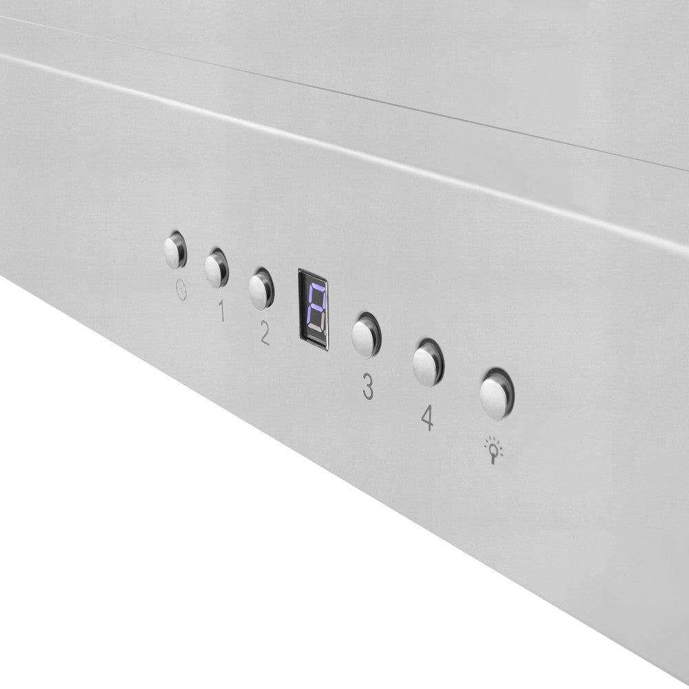 ZLINE 30 in. Convertible Vent Wall Mount Range Hood in Stainless Steel (KE-30)