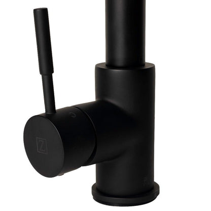 ZLINE Autograph Edition Monet Pull Down Single Handle Kitchen Faucet in Matte Black (MON-KF-MB)