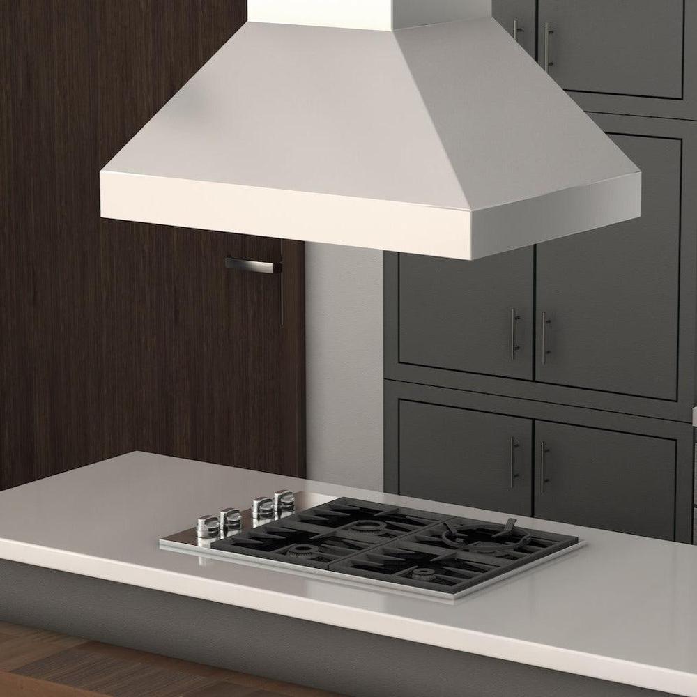 ZLINE 30 in. Ducted Island Mount Range Hood in Stainless Steel (597i-30)