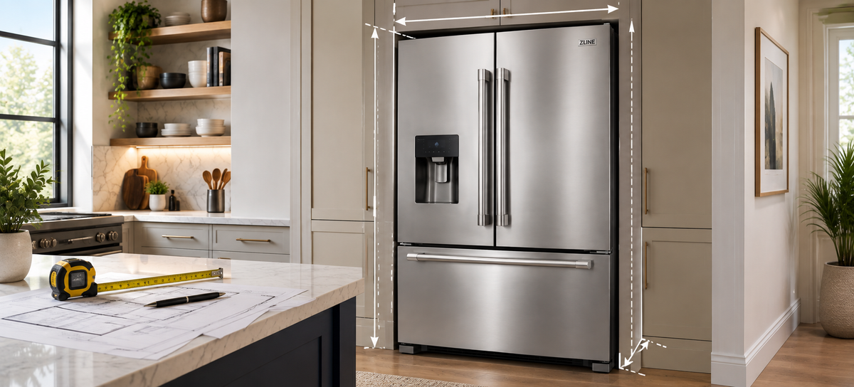 Refrigerator Sizing Guide: How to Measure Your Space Before You Buy