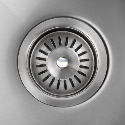 ZLINE 15 in. Donner Topmount Single Bowl Bar Kitchen Sink in Stainless Steel (STS-15)