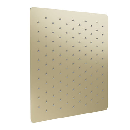 ZLINE Autograph Edition Bliss 16 in. Rainfall Shower Head in Champagne Bronze (BLS-H16-CB)