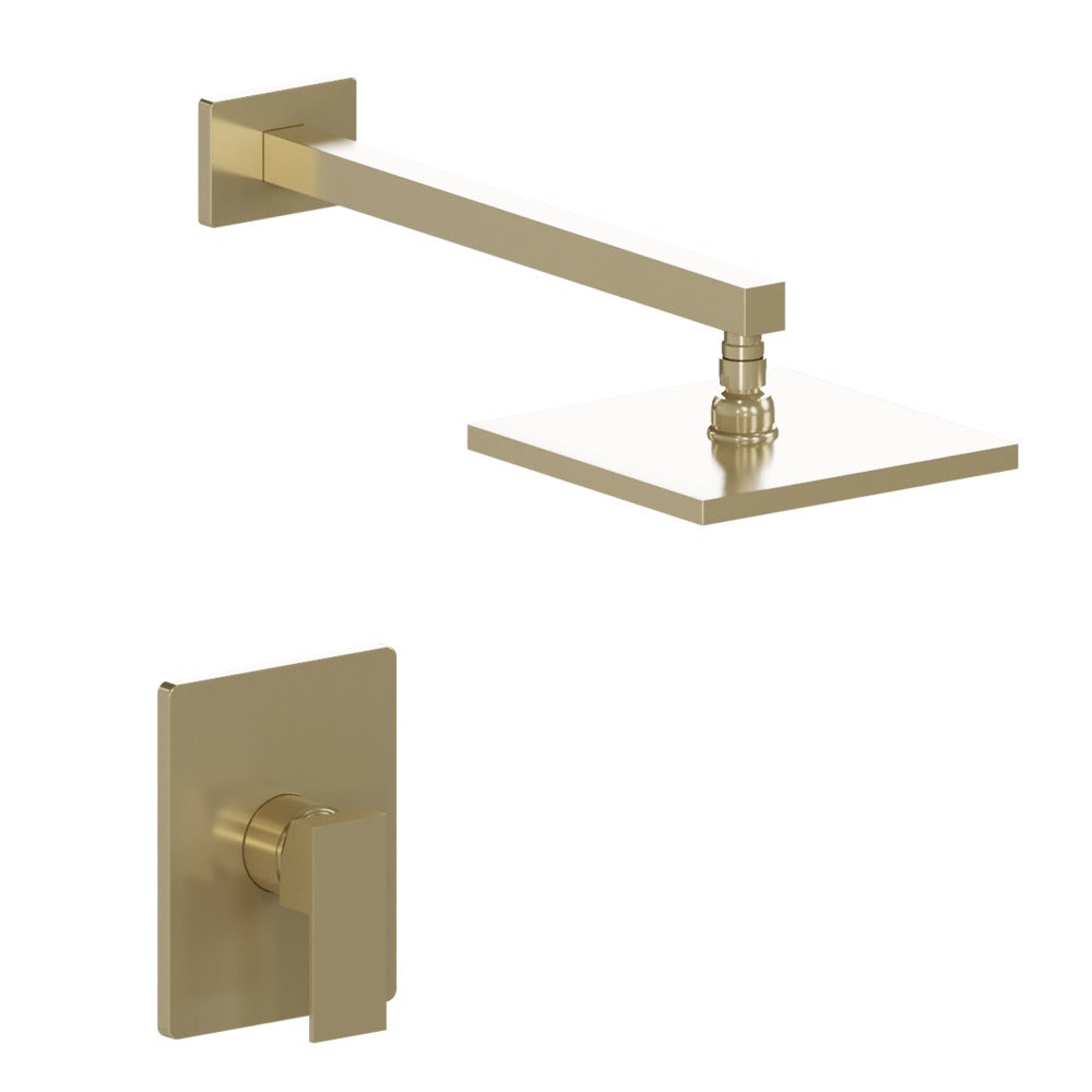 ZLINE Autograph Edition Bliss Rainfall Shower Faucet in Champagne Bronze (BLS-SHF-CB)