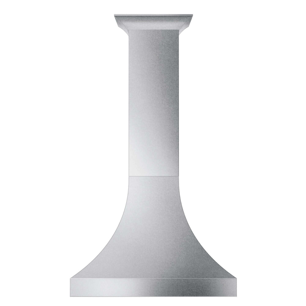 ZLINE 48 in. Designer Series Satin Stainless Steel Ducted Wall Range Hood (8632S-48)