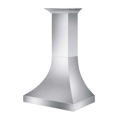 ZLINE 48 in. Designer Series Satin Stainless Steel Ducted Wall Range Hood (8632S-48)