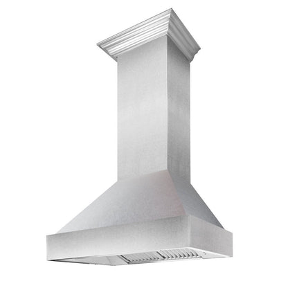 ZLINE 36 in. Kitchen Package with Satin Stainless Dual Fuel Range, Ducted Vent Range Hood and Dishwasher (3KP-RASRH36-DW)