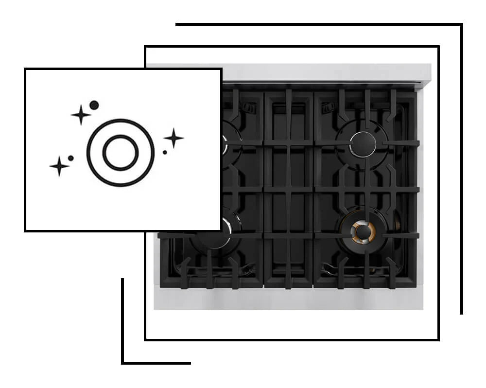 Porcelain Cooktop