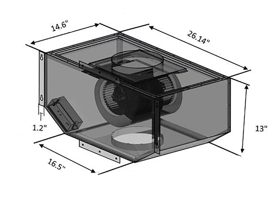 Single Remote Blower T85