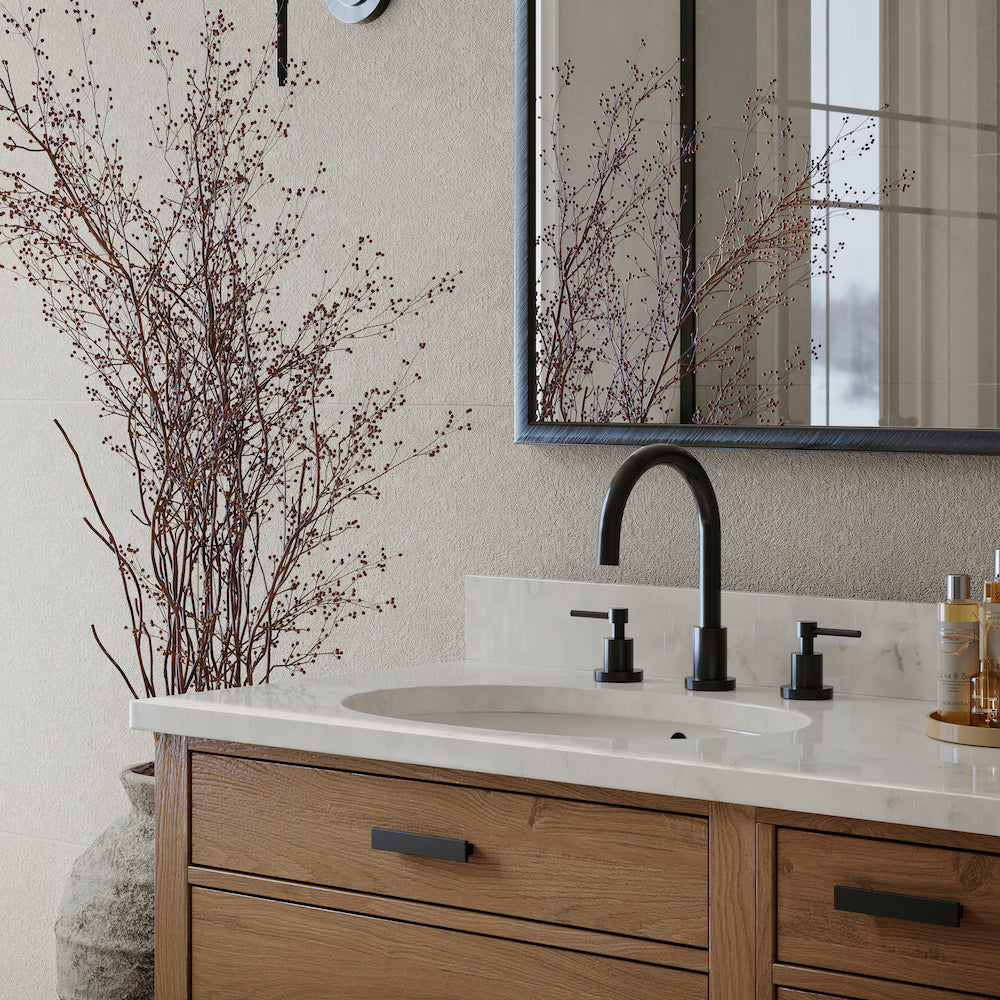 ZLINE Autograph Edition Emerald Bay Widespread Bath Faucet in Matte Black (EMBY-BF-MB)