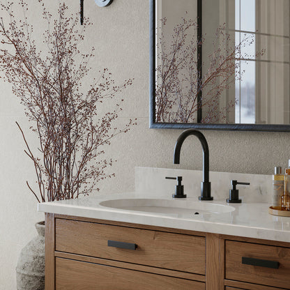 ZLINE Autograph Edition Emerald Bay Widespread Bath Faucet in Matte Black (EMBY-BF-MB)