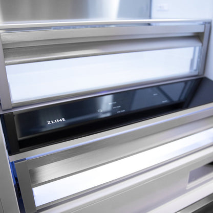 French Door Built-In Freezer