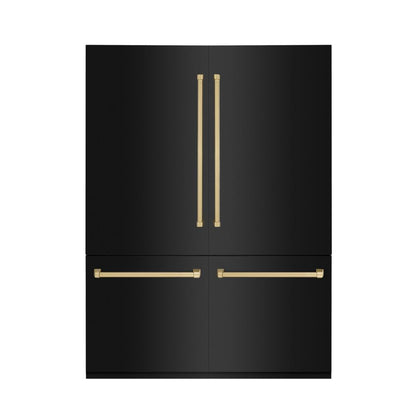 French Door Built-In Freezer