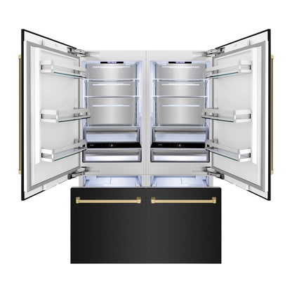 French Door Built-In Freezer