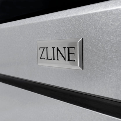 ZLINE Autograph Edition 48 in. 6.7 cu. ft. Paramount Double Oven Gas Range with 8 Burner Cooktop in Satin Stainless Steel and Champagne Bronze Accents (SGRSZ-48-CB)