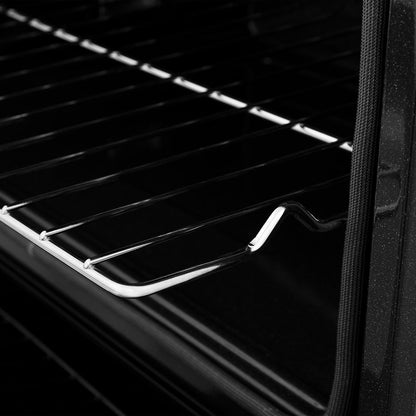 ZLINE Autograph Edition 30 in. Professional True Convection Double Wall Oven with Air Fry and Self Clean in Satin Stainless Steel with Champagne Bronze Helix Handles (WADSZ-30-KCB)