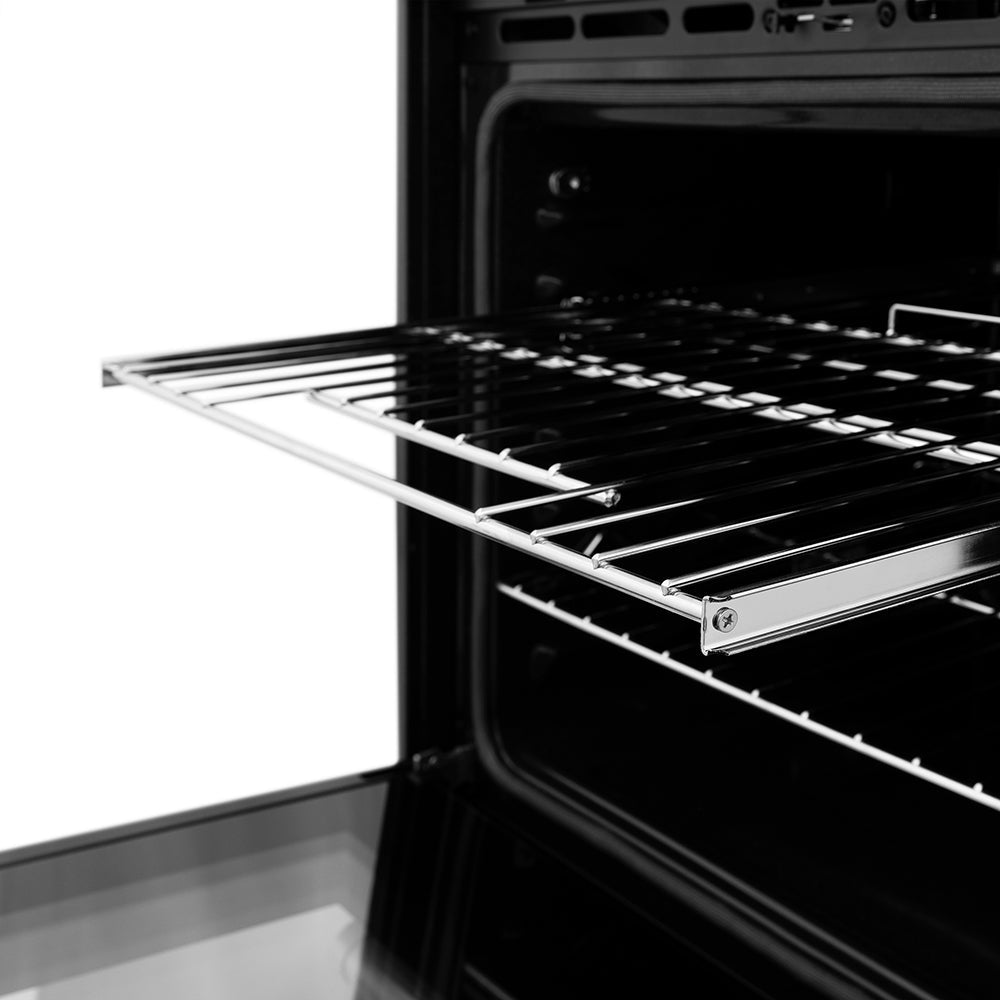 ZLINE Autograph Edition 30 in. Professional True Convection Single Wall Oven with Air Fry and Self Clean in Satin Stainless Steel with Polished Nickel Helix Handle (WASSZ-30-KPN)