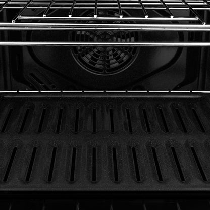 ZLINE Autograph Edition 30 in. Professional True Convection Double Wall Oven with Air Fry and Self Clean in Stainless Steel with Champagne Bronze Helix Handles (WADZ-30-KCB)