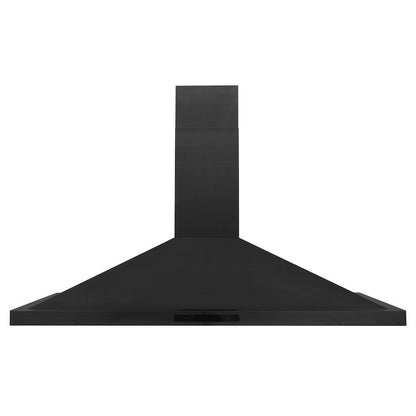 ZLINE 48 in. Convertible Vent Wall Mount Range Hood in Black Stainless Steel (BSKBN-48)