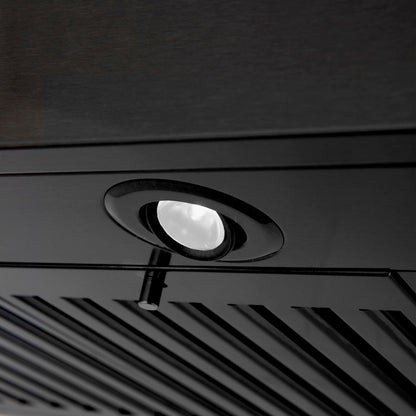 ZLINE 24 in. Convertible Vent Wall Mount Range Hood in Black Stainless Steel (BSKEN-24)