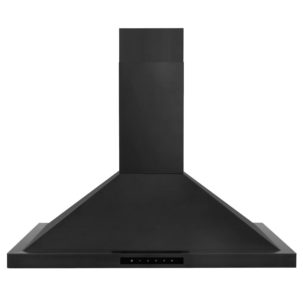 ZLINE 30 in. Convertible Vent Wall Mount Range Hood in Black Stainless Steel (BSKBN-30)