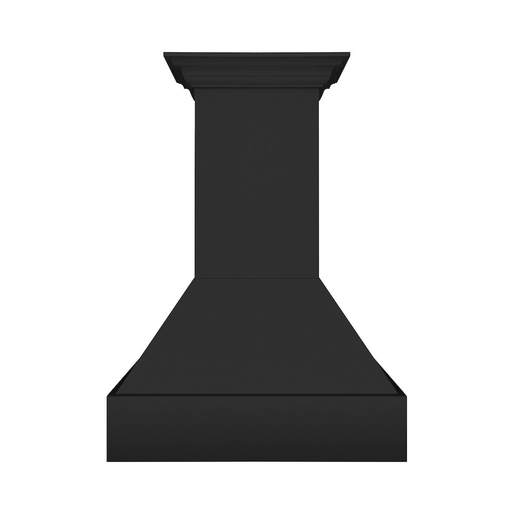 ZLINE 30 in. Wooden Wall Mount Range Hood in Rustic Black Finish (355CC-30)
