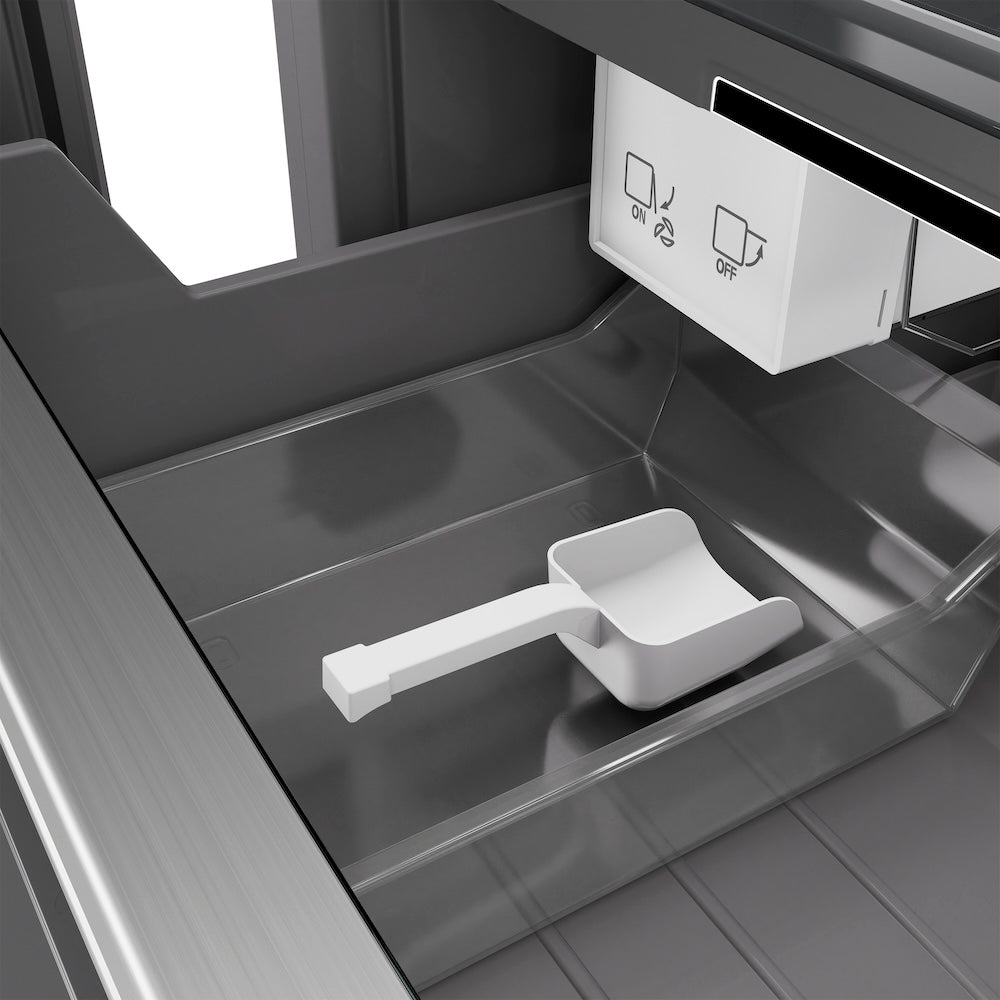 ZLINE Autograph Edition 24 in. 12.4 cu. ft. Panel Ready Column Freezer with Graphite Gray Interior and Champagne Bronze Accents (RBCFVZ-24-CB)