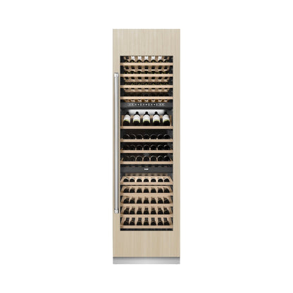 ZLINE 24 in. 12.4 cu. ft. Triple Zone 100 Bottle Panel Ready Column Wine Cooler (RBCWV-24)