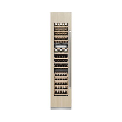 ZLINE 18 in. 9.0 cu. ft. Triple Zone 68 Bottle Panel Ready Left Hinge Column Wine Cooler (RBCWVL-18)