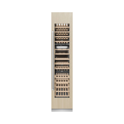 ZLINE 18 in. 9.0 cu. ft. Triple Zone 68 Bottle Panel Ready Right Hinge Column Wine Cooler (RBCWVR-18)
