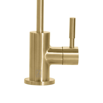 ZLINE Autograph Edition Single Handle Drink Faucet in Champagne Bronze (FBV-CB)